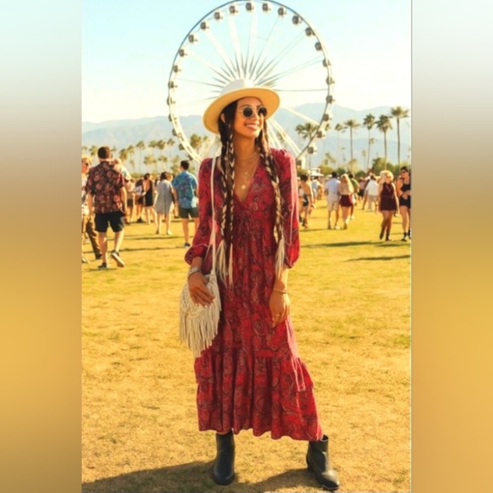 Anthropologie Bohemian Maxidress